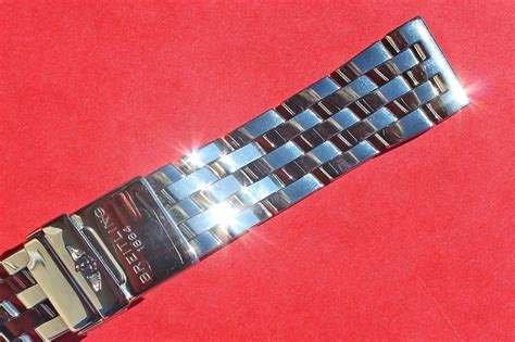 breitling pilot bracelet 300 a 20mm chronomat steel|Breitling watch chainsaw.